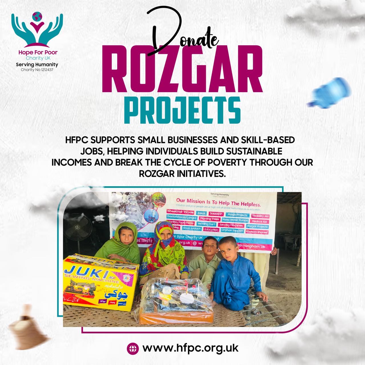 Rozgar livelihood and employment support project