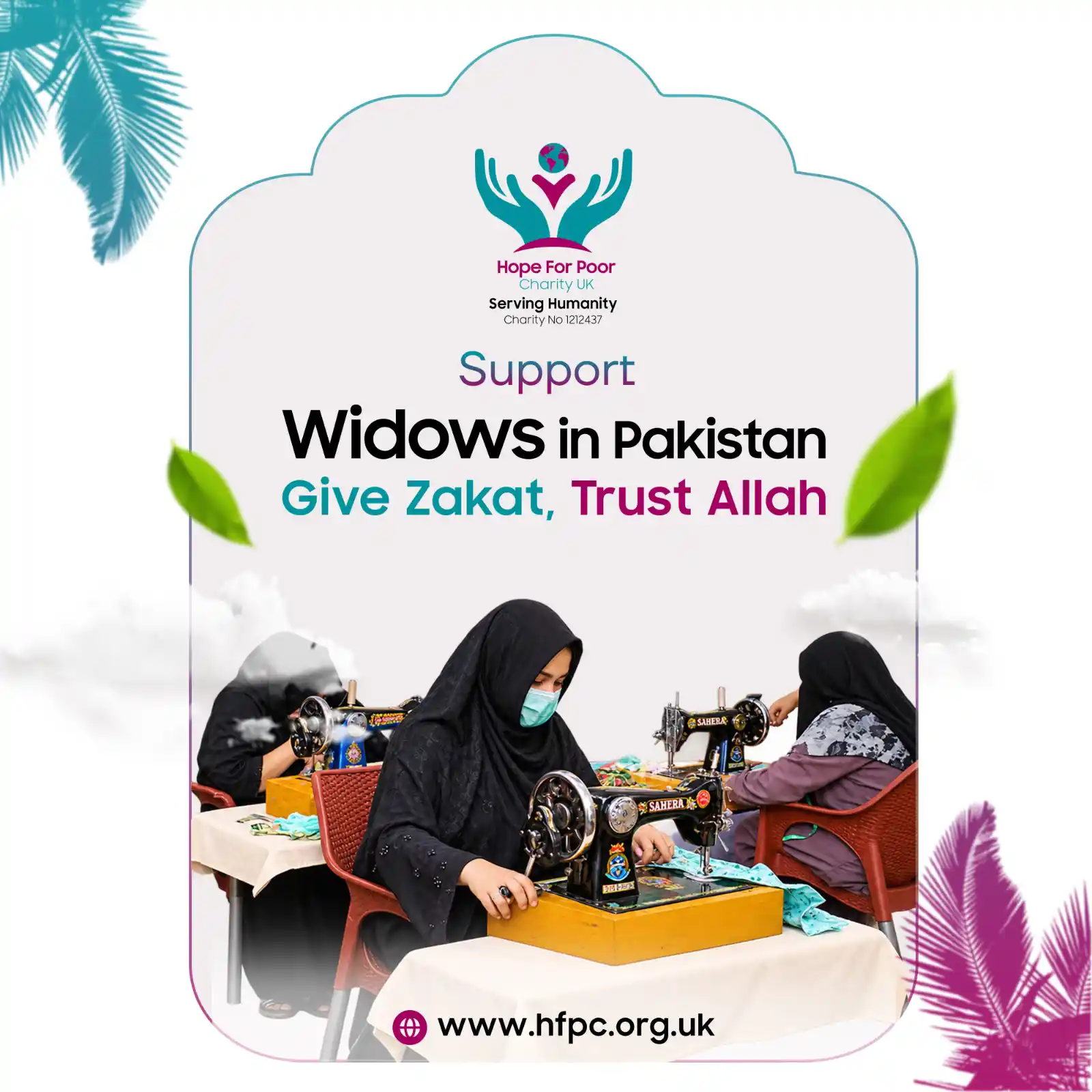 Sewing machine livelihood support project